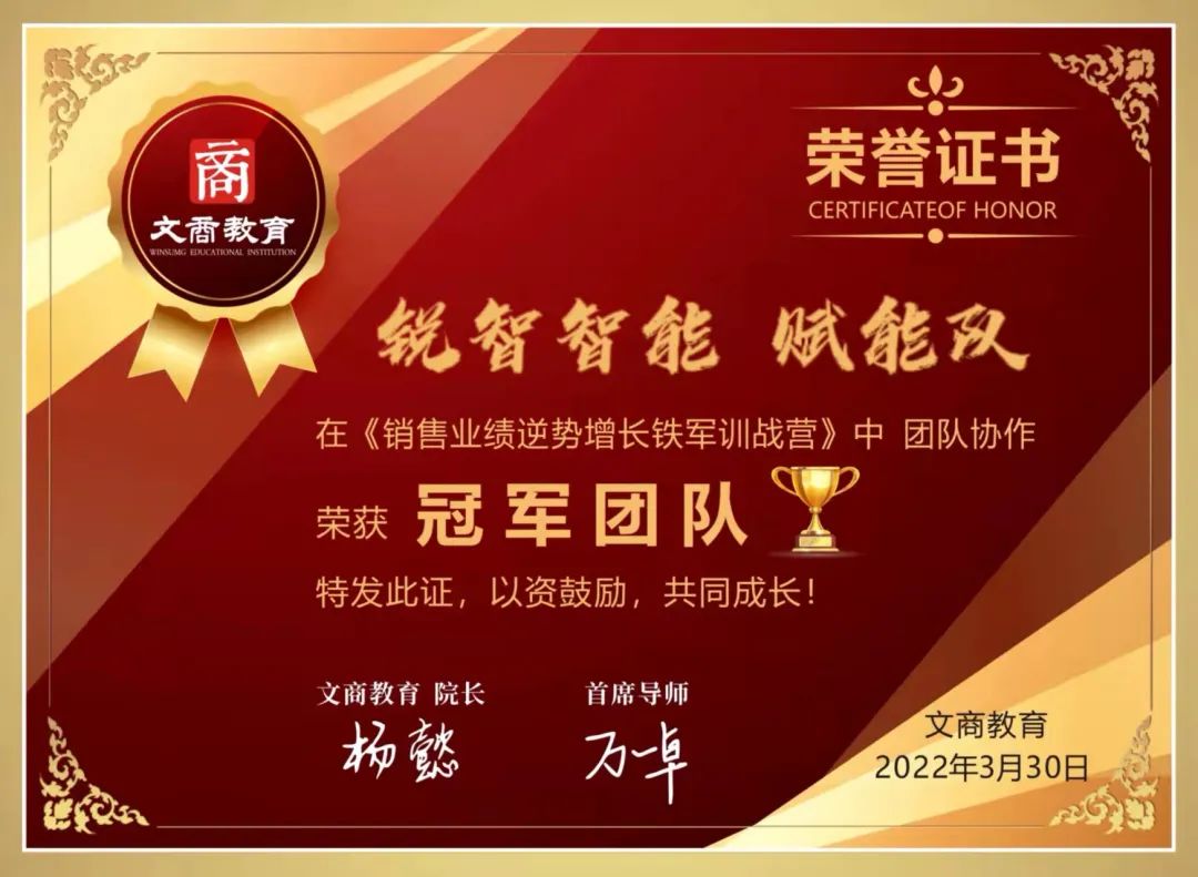 學(xué)習(xí)著、進(jìn)步著——銳智營銷團(tuán)隊(duì)《銷售業(yè)績逆勢(shì)增長鐵軍訓(xùn)練營》圓滿結(jié)束！